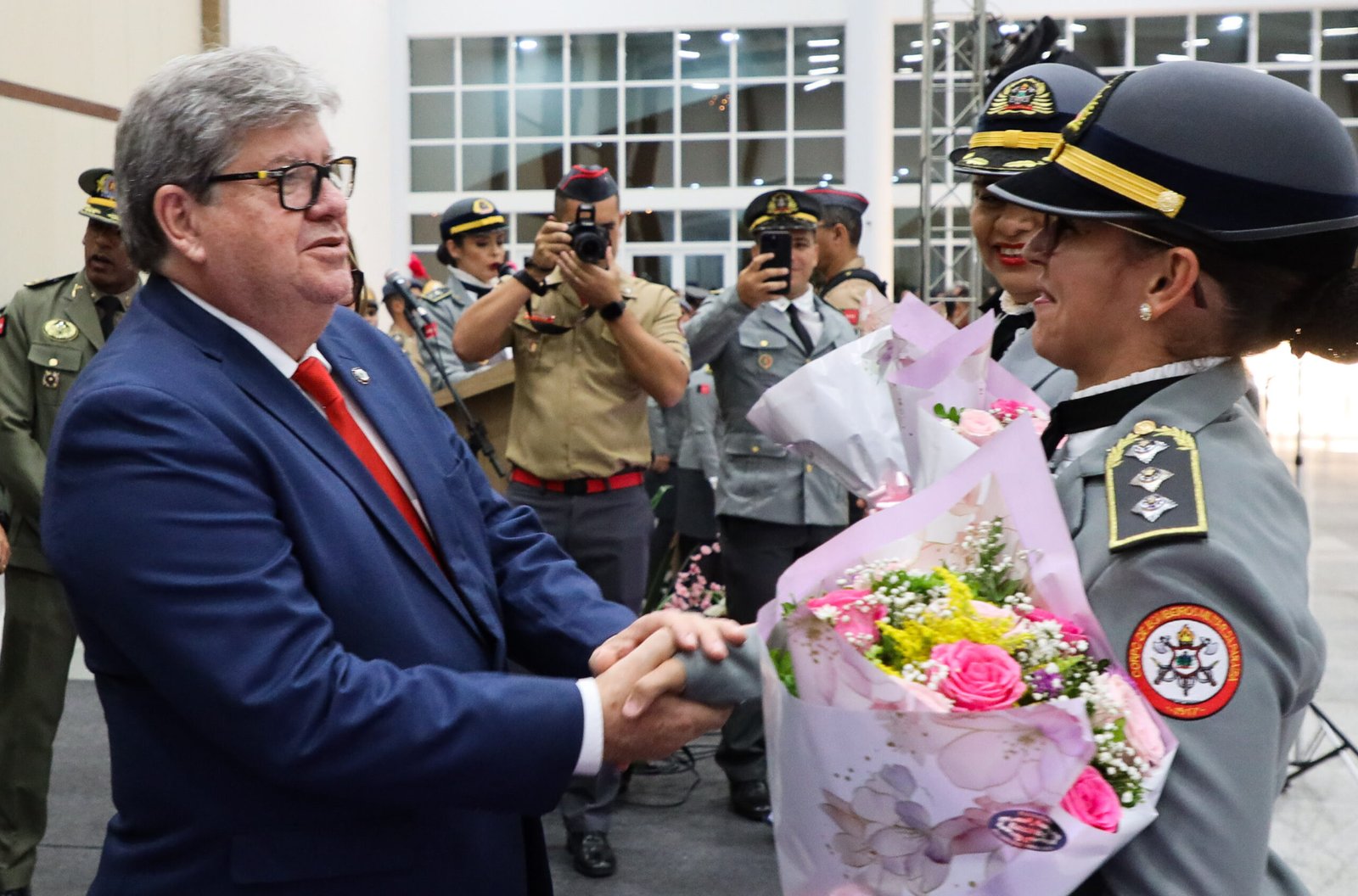 João Azevêdo Prestigia Formatura De Oficiais Do Corpo De Bombeiros E Assina Ato De Promoção De Formandos
